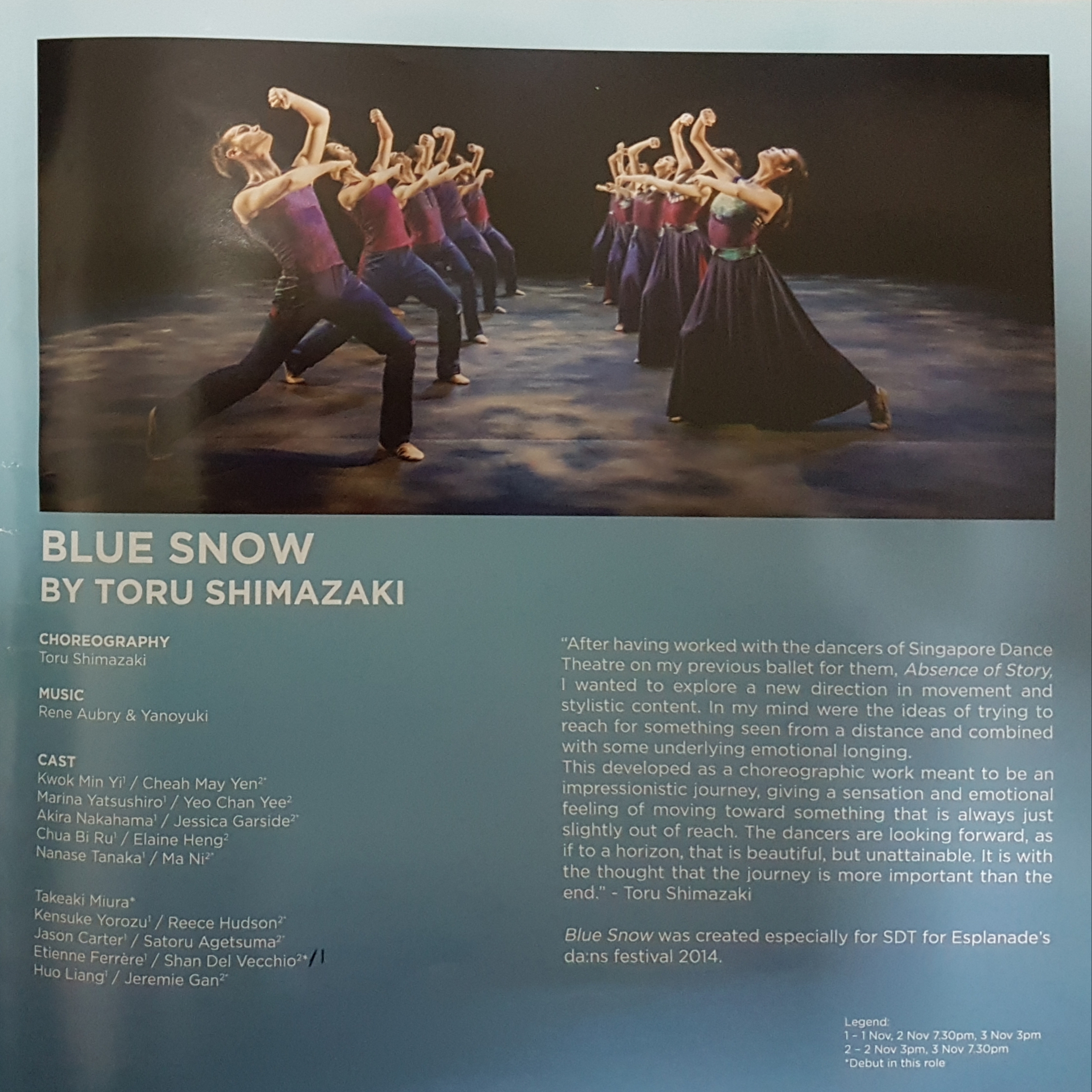 (01) Blue Snow
